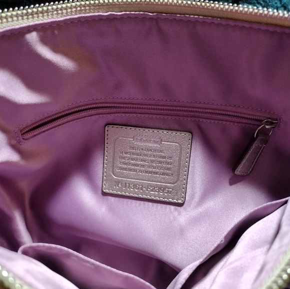 Coach Daisy Kaleidoscope Print Convertible Hobo Bag - Picture 8 of 8